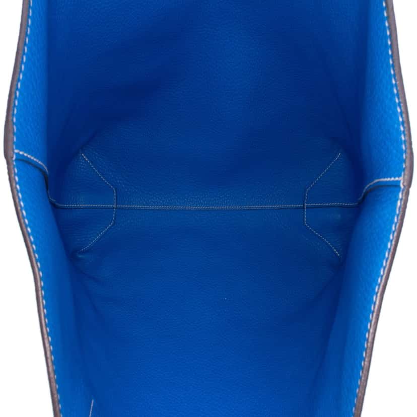 Hermès Clemence Double Sens 36 Purple Leather Good condition - Model View