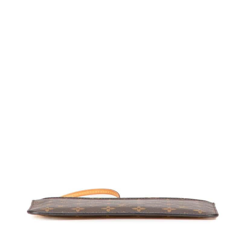 Louis Vuitton Monogram Neverfull Pouch Brown Canvas Fair condition - Inside View