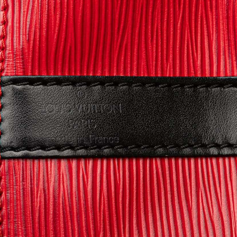 Louis Vuitton Epi Petit Bicolor Noe Red Leather Good condition - Box View