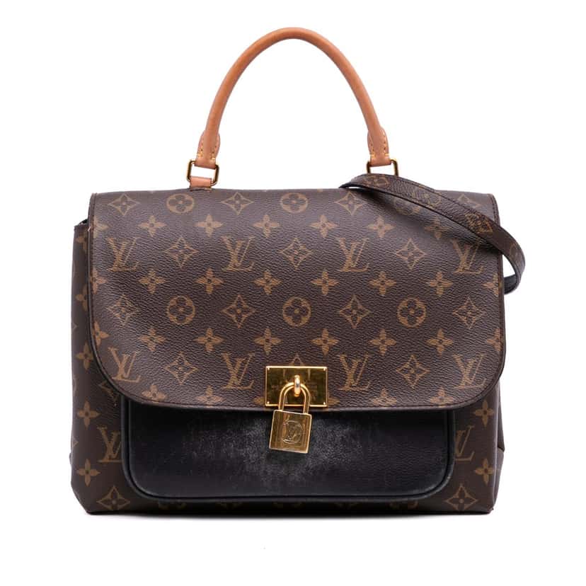 Louis Vuitton Monogram Marignan Brown Canvas Good condition - Front View