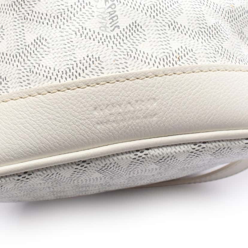 Goyard Goyardine Petit Flot White Canvas Good condition - Model View