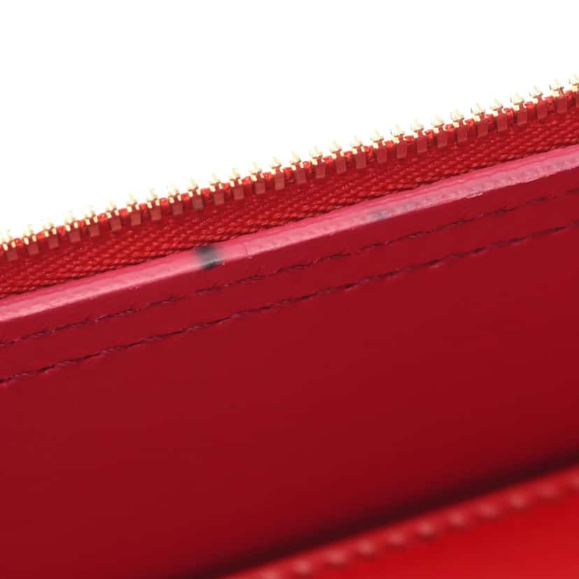 Bvlgari Leather Serpenti Forever Vanity Bag Red Leather Good condition - Box View
