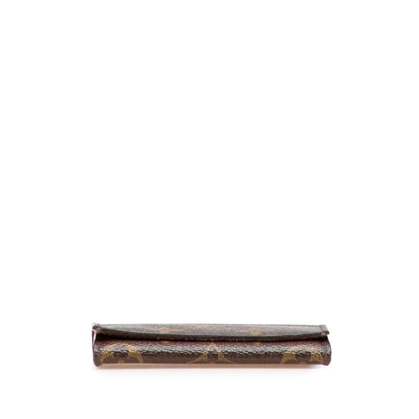 Louis Vuitton Monogram Envelope Business Card Holder Brown Canvas Good condition - Inside View
