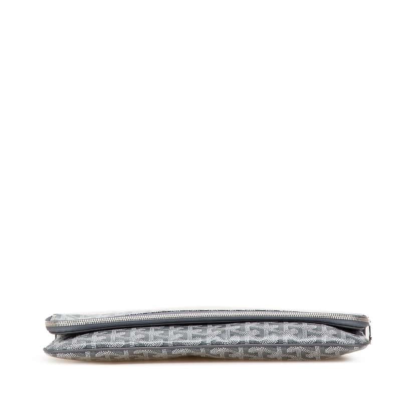 Goyard Goyardine Sainte Marie MM Grey Canvas Good condition - Inside View