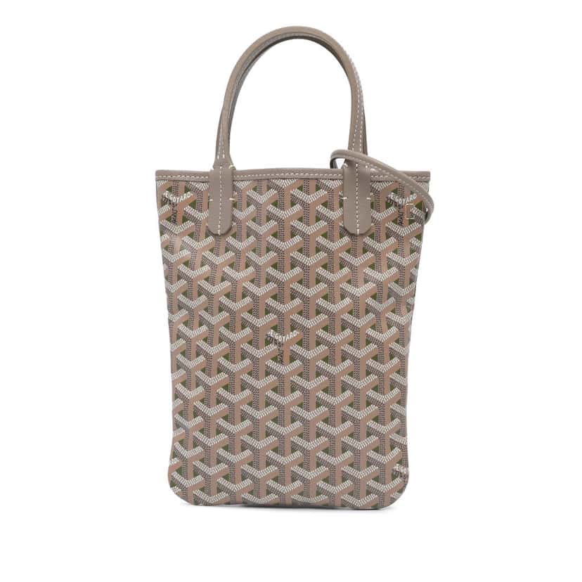 Goyard Goyardine Poitiers Claire Voie Brown Canvas Good condition - Front View