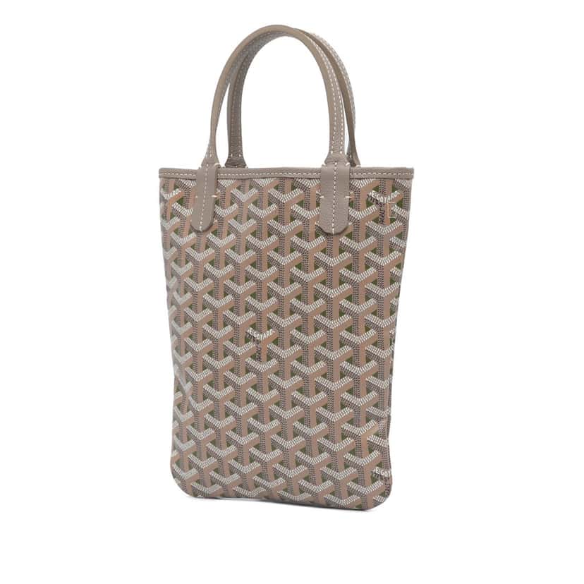 Goyard Goyardine Poitiers Claire Voie Brown Canvas Good condition - Back View