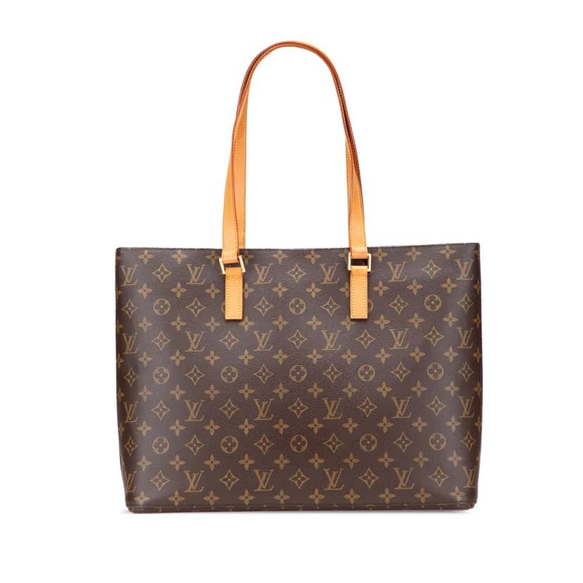 Louis Vuitton Monogram Luco Brown Canvas Good condition - Front View
