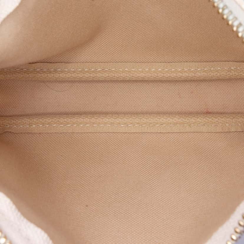 Louis Vuitton Damier Azur Mini Pochette Accessoires White Canvas Good condition - Model View
