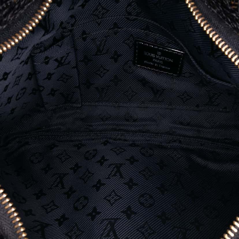 Louis Vuitton Sequins Rococo Pochette Black Canvas Good condition - Model View