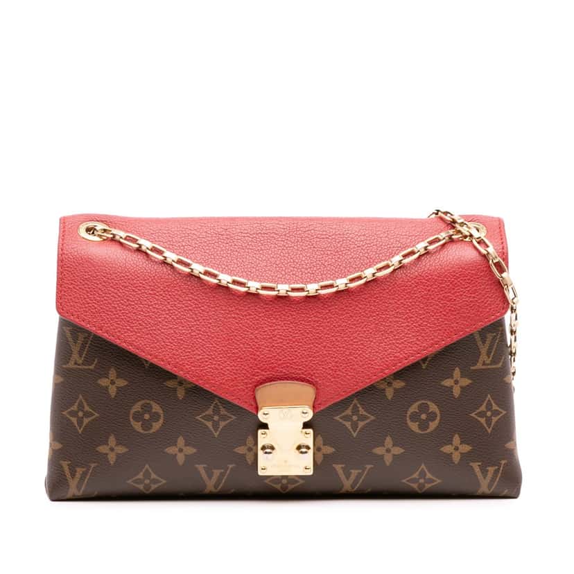 Louis Vuitton Monogram Pallas Chain Brown Canvas Good condition - Front View