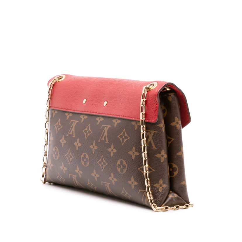 Louis Vuitton Monogram Pallas Chain Brown Canvas Good condition - Back View