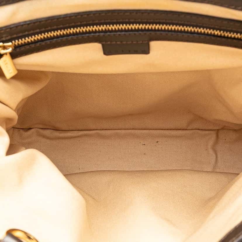 Celine C Macadam Canvas Tote Brown Canvas Good condition - Model View