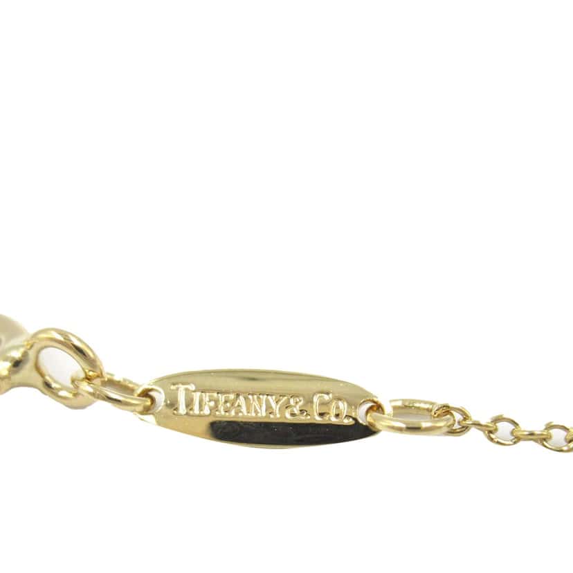 Tiffany & Co 18K Yellow Gold Elsa Peretti Double Loop Necklace Gold Gold Good condition - Box View