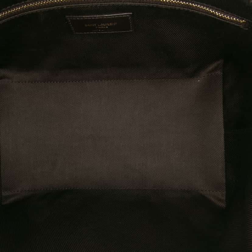 Saint Laurent Coated Canvas Le Monogramme Shoulder Bag Brown Canvas Good condition - Model View