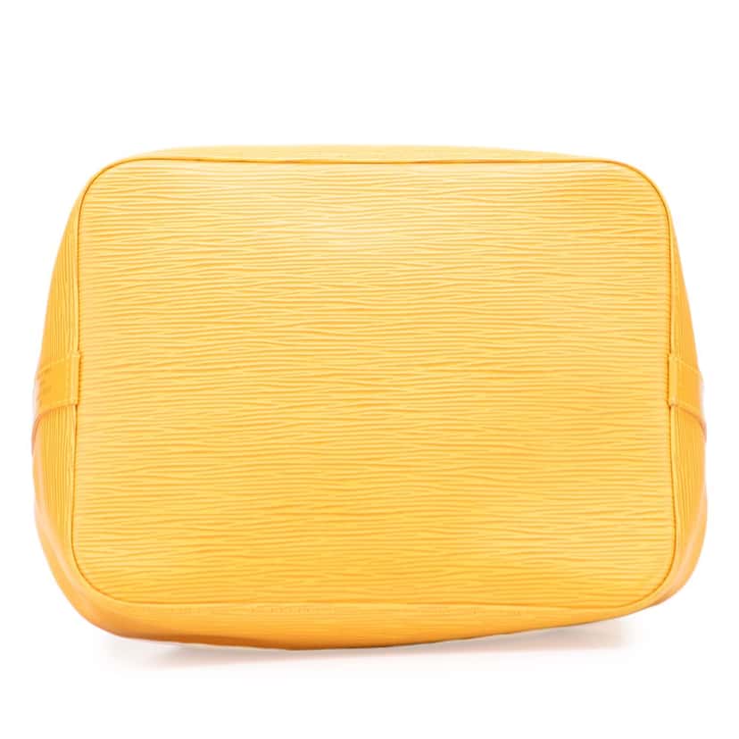 Louis Vuitton Epi Petit Noe Yellow Leather Good condition - Inside View
