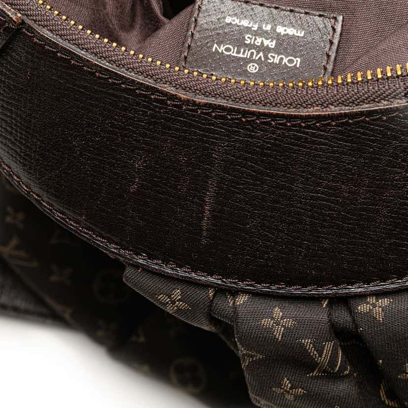Louis Vuitton Monogram Mini Lin Rhapsody MM Brown Canvas Good condition - Box View