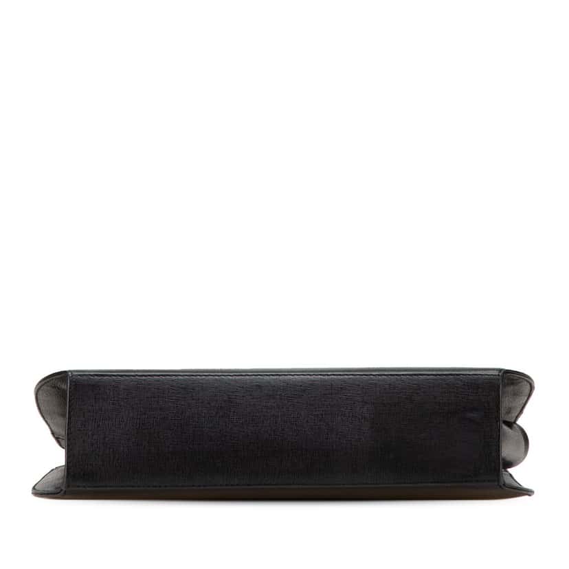 Salvatore Ferragamo Leather Turnlock Chain Crossbody Black Leather Good condition - Inside View