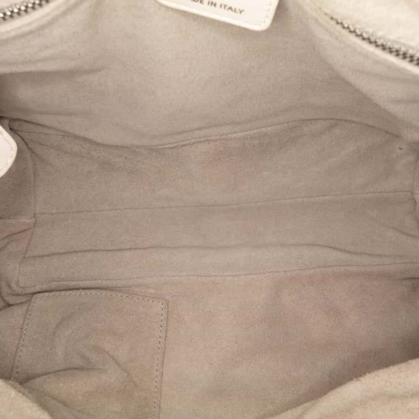 Dior Leather Jazz Club Shoulder Bag White Leather Good condition - Model View