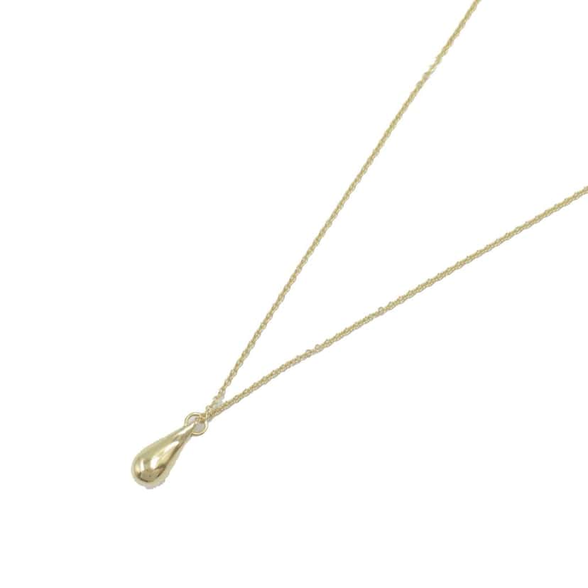 Tiffany & Co 18K Yellow Gold Elsa Peretti Teardrop Pendant Necklace Gold Gold Good condition - Inside View