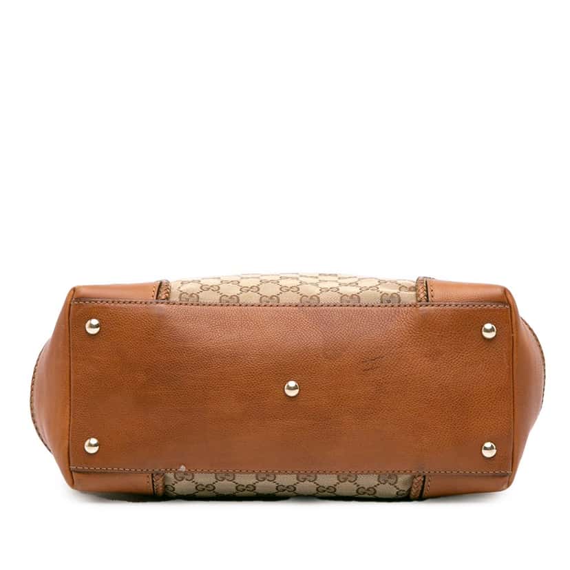 Gucci GG Canvas Marrakech Tote Brown Canvas Good condition - Inside View