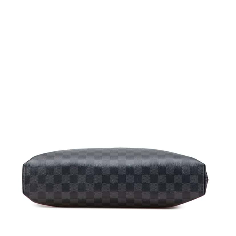 Louis Vuitton Damier Graphite Porte Documents Jour Black Canvas Good condition - Inside View