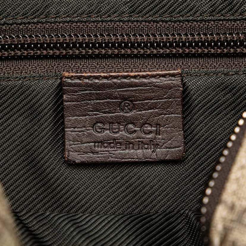 Gucci GG Supreme Crossbody Brown Canvas Good condition - Box View