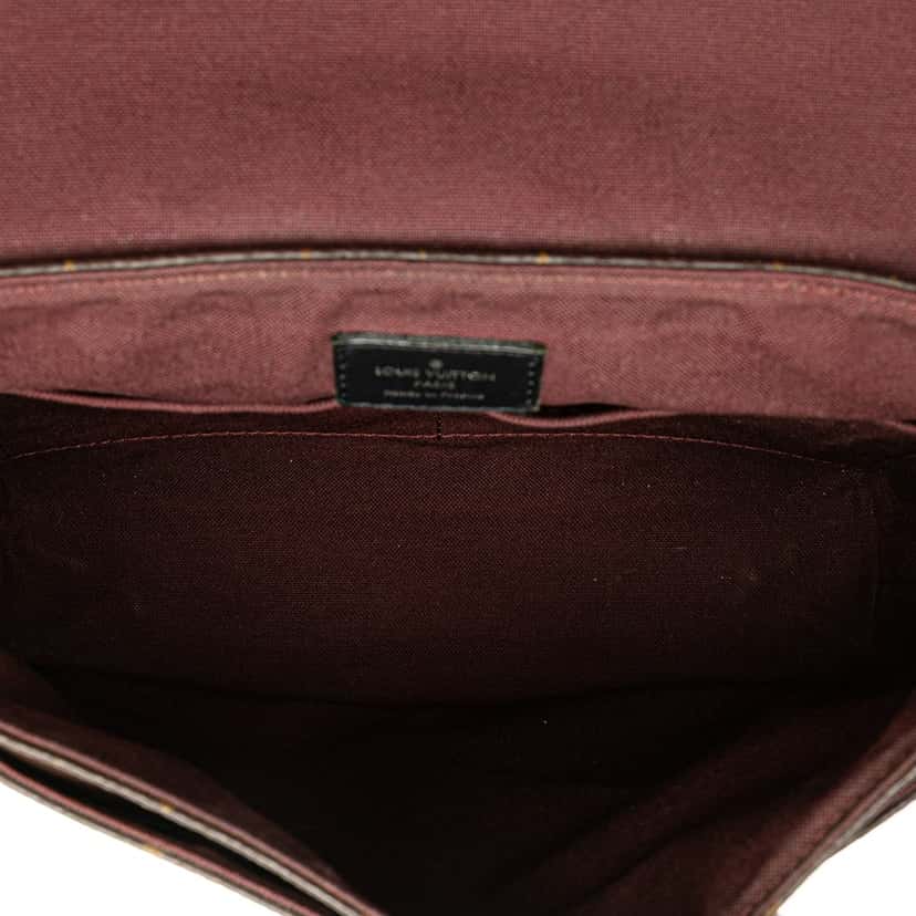 Louis Vuitton Monogram Macassar District PM Brown Canvas Good condition - Model View