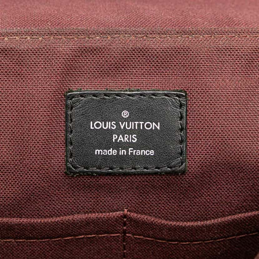 Louis Vuitton Monogram Macassar District PM Brown Canvas Good condition - Box View