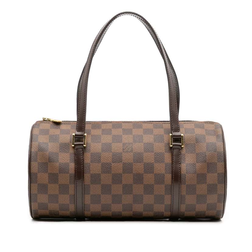 Louis Vuitton Damier Ebene Papillon 30 Brown Canvas Good condition - Front View