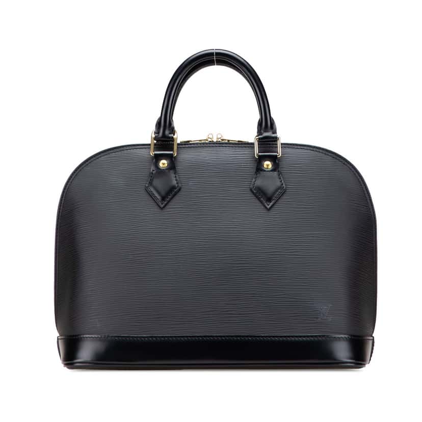 Louis Vuitton Epi Alma PM Black Leather Good condition - Front View