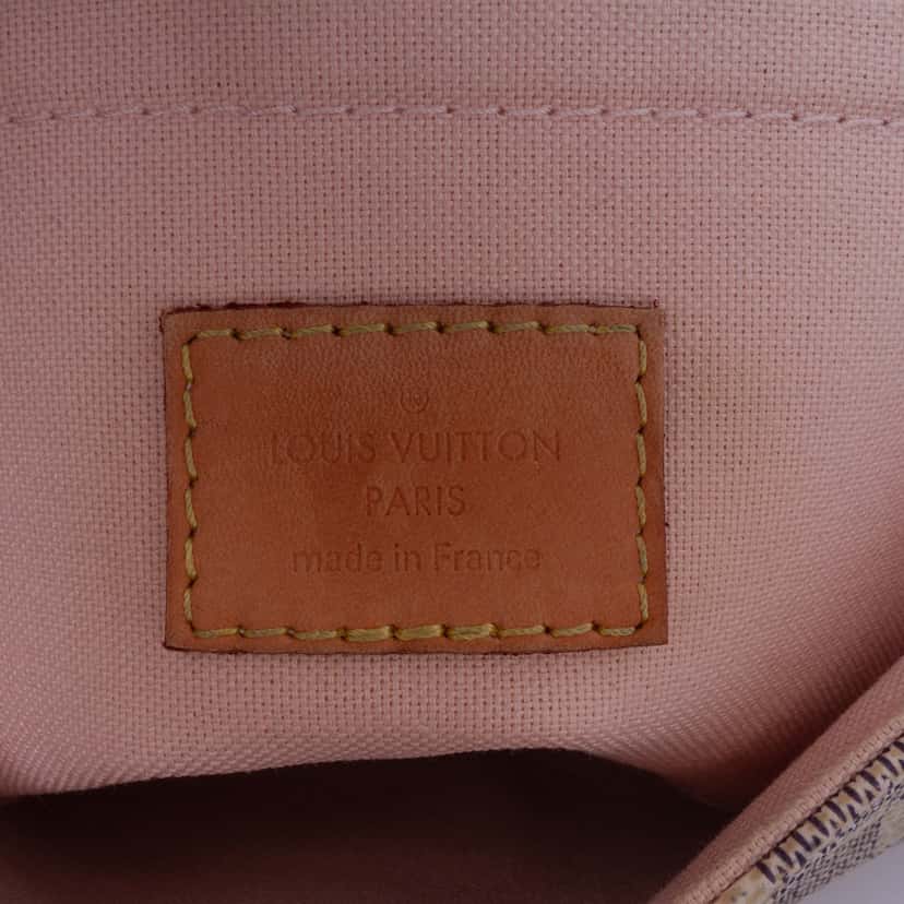 Louis Vuitton Damier Azur Croisette White Canvas Good condition - Box View