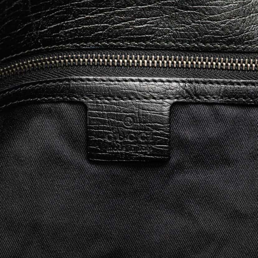 Gucci Large GG Canvas Horsebit Hobo Black Canvas Good condition - Box View