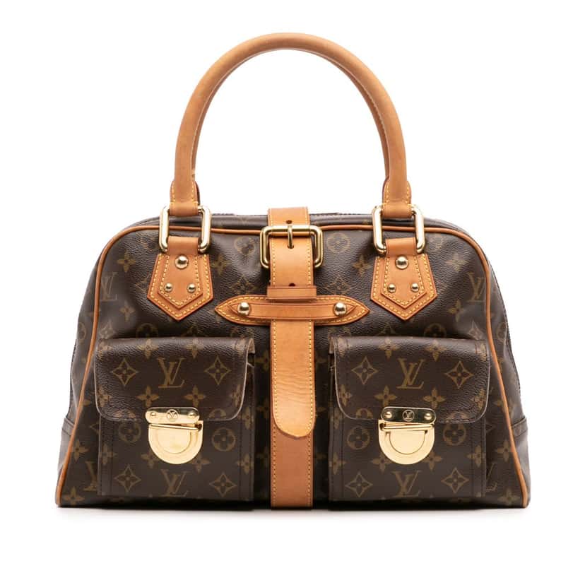 Louis Vuitton Monogram Manhattan GM Brown Canvas Good condition - Front View