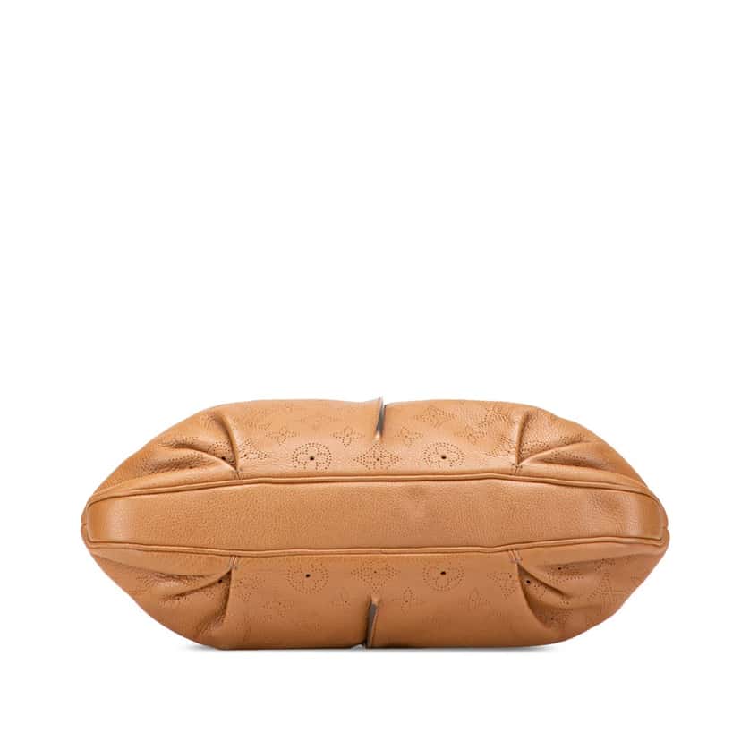 Louis Vuitton Monogram Mahina Selene MM Brown Leather Good condition - Inside View