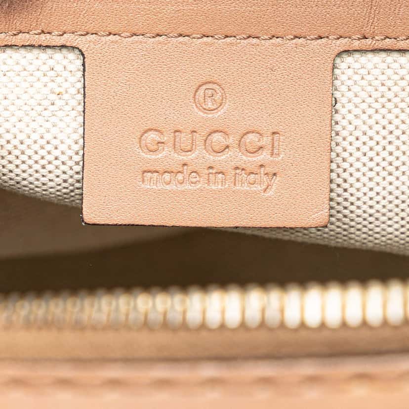 Gucci Medium GG Canvas Web Joy Boston Bag Brown Canvas Good condition - Box View