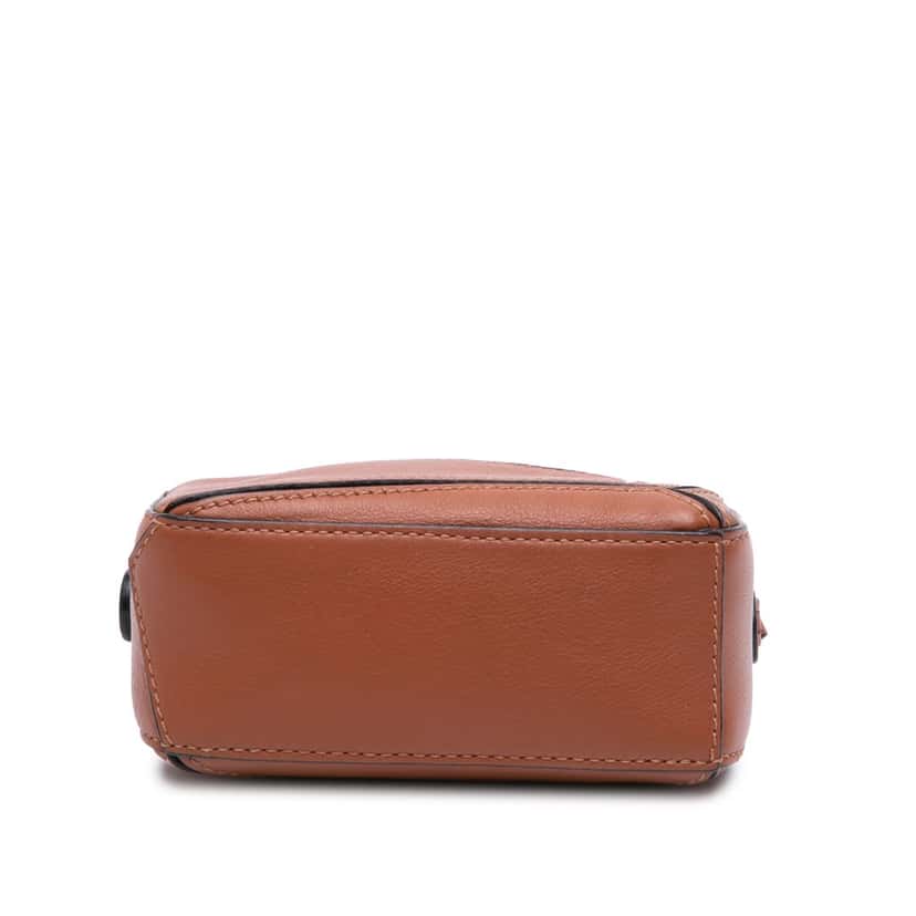 Loewe Nano Calfskin Puzzle Satchel Brown Leather Good condition - Inside View