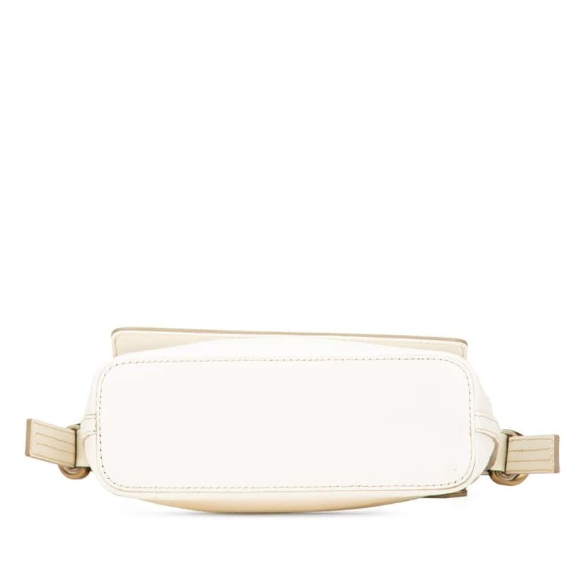 Burberry Leather Crossbody White Leather Good condition - Inside View