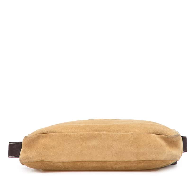Loewe Anagram Suede Crossbody Brown Leather Good condition - Inside View