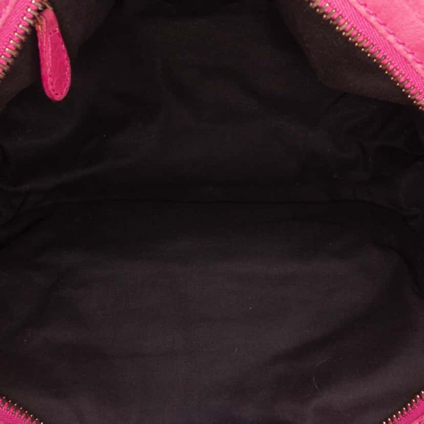 Balenciaga Lambskin Motocross Giant 21 Part Time Satchel Pink Leather Good condition - Model View