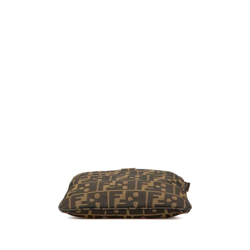Fendi Zucca Canvas Skull Crossbody Brown Canvas Very good condition - Inside View