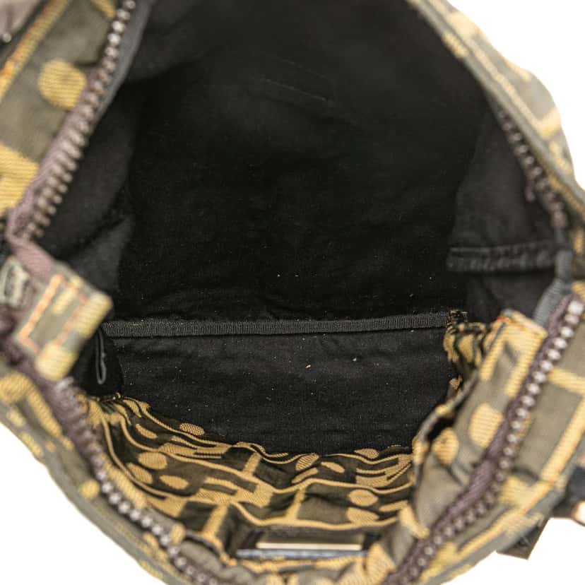 Fendi Zucca Canvas Skull Crossbody Brown Canvas Very good condition - Model View