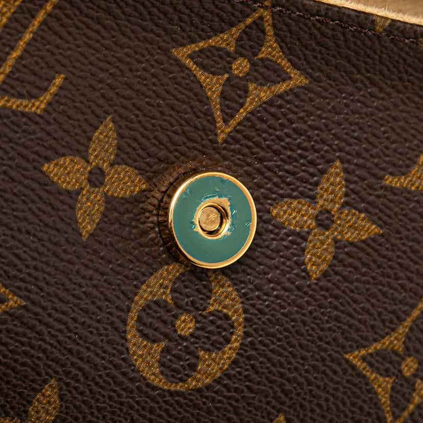 Louis Vuitton Monogram Pochette Twin PM Brown Canvas Good condition - Box View