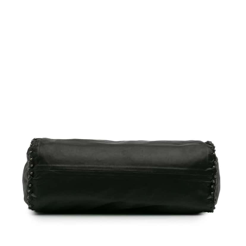 Bottega Veneta Studded Leather Tote Black Leather Good condition - Inside View