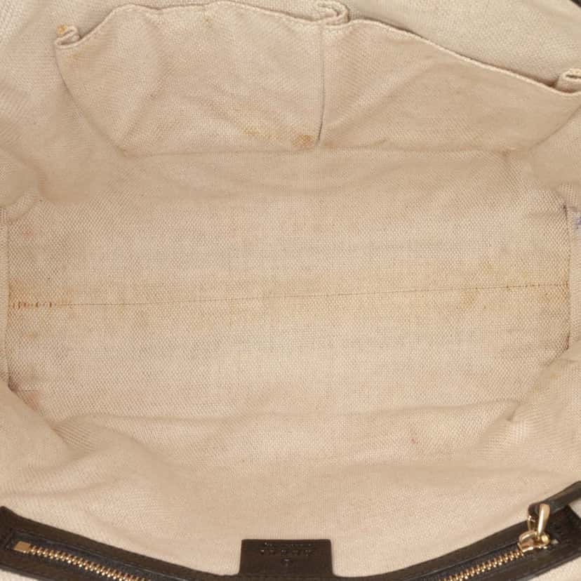 Gucci Small Leather Soho Working Tote Black Leather Good condition - Model View
