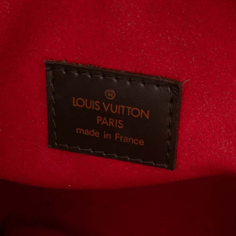 Louis Vuitton Damier Ebene Ipanema Pochette Brown Canvas Good condition - Box View