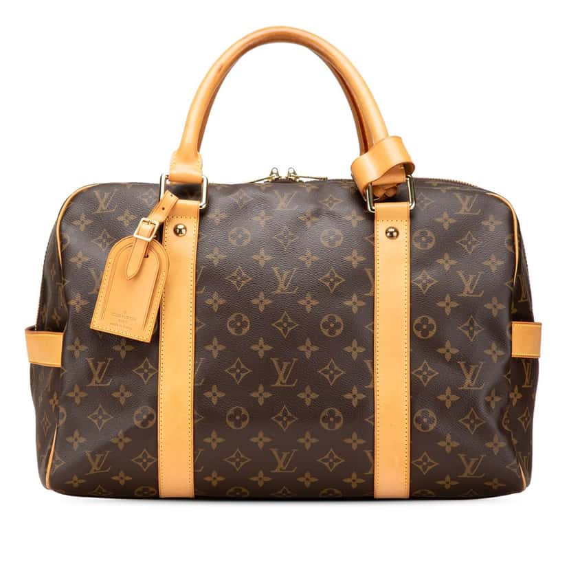 Louis Vuitton Monogram Carryall Brown Canvas Good condition - Front View