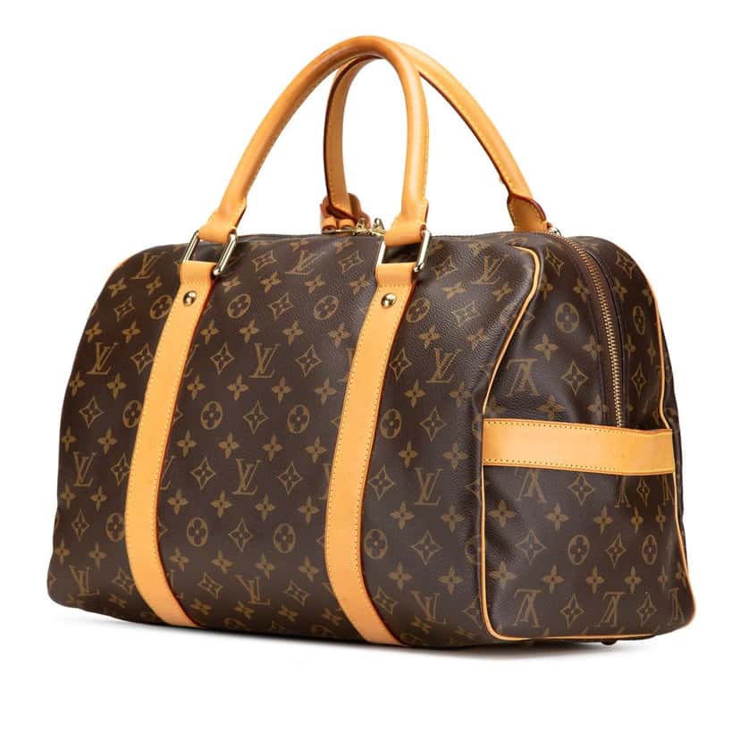 Louis Vuitton Monogram Carryall Brown Canvas Good condition - Back View