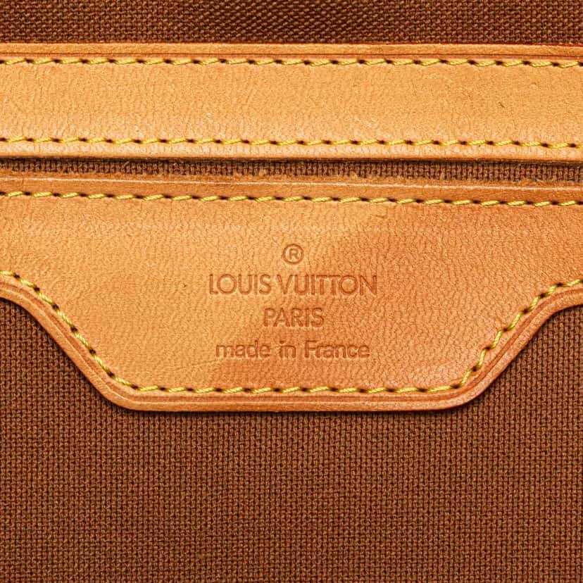 Louis Vuitton Monogram Carryall Brown Canvas Good condition - Box View