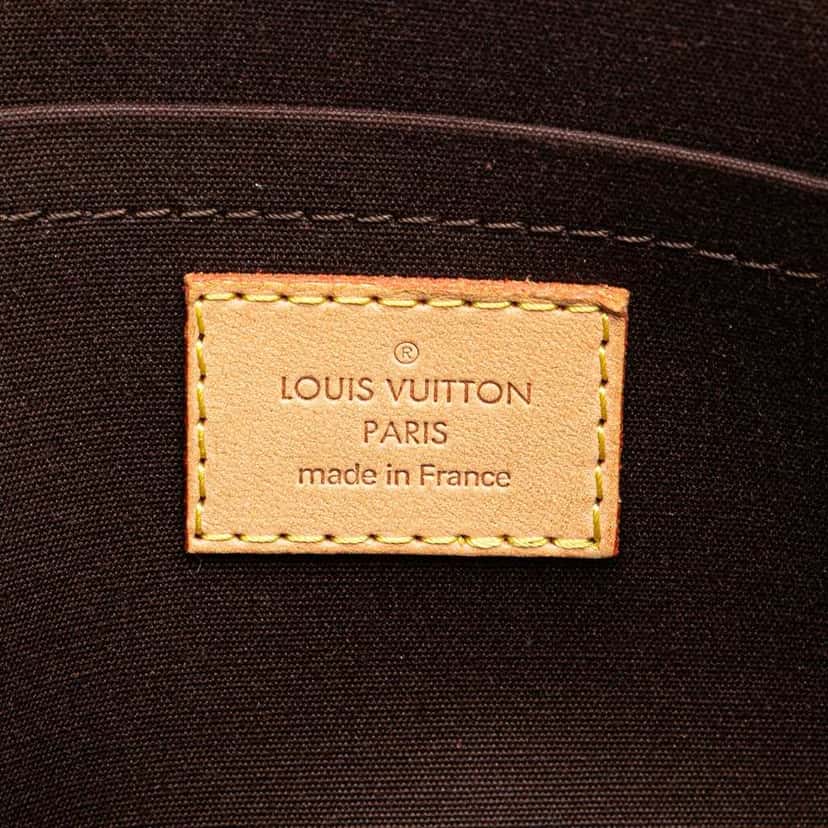 Louis Vuitton Monogram Vernis Rosewood Avenue Purple Leather Good condition - Box View