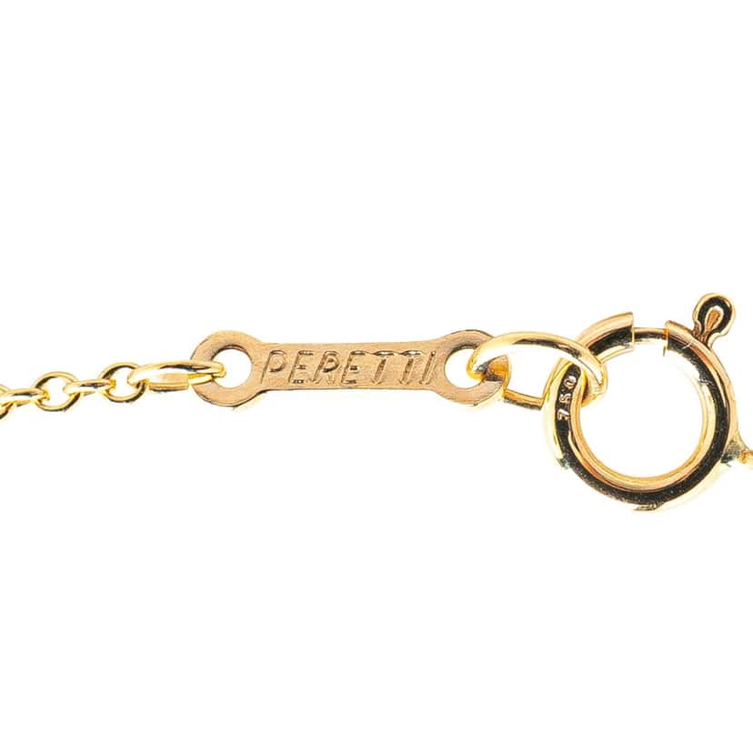 Tiffany & Co Elsa Peretti 18K Yellow Gold Open Heart Pendant Necklace Gold Gold Good condition - Box View